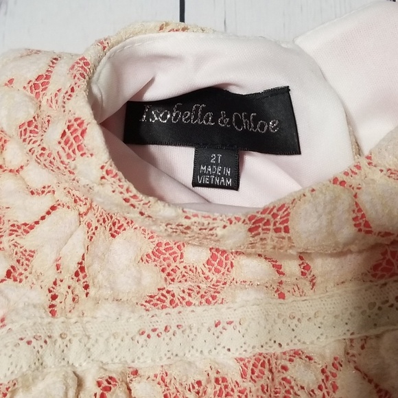 ISOBELLA & CHLOE Girl's Lace Ruffled Outfit - Picture 5 of 8